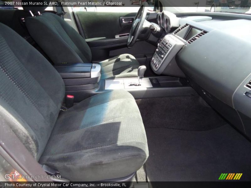 Platinum Pearl Matallic / Charcoal 2007 Nissan Murano SL AWD