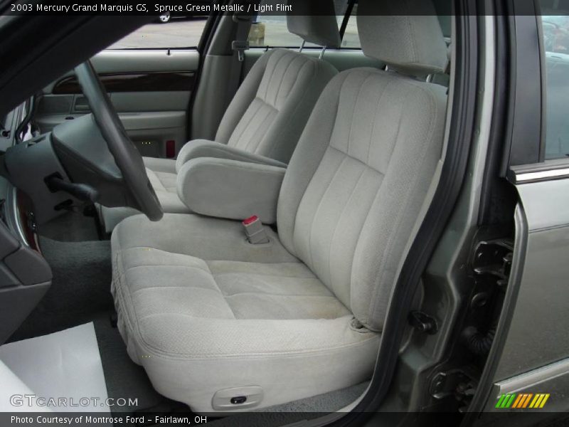 Spruce Green Metallic / Light Flint 2003 Mercury Grand Marquis GS