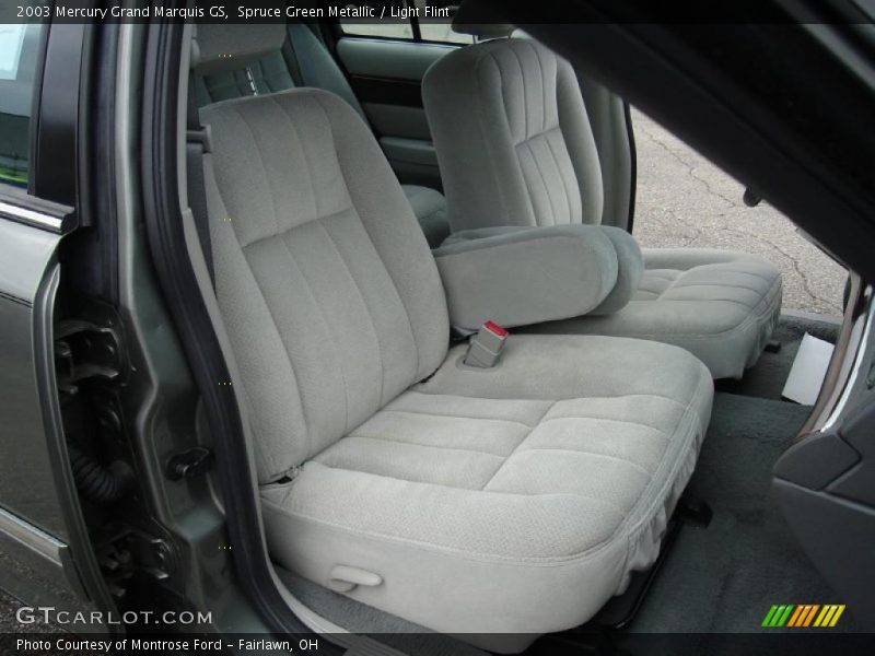 Spruce Green Metallic / Light Flint 2003 Mercury Grand Marquis GS