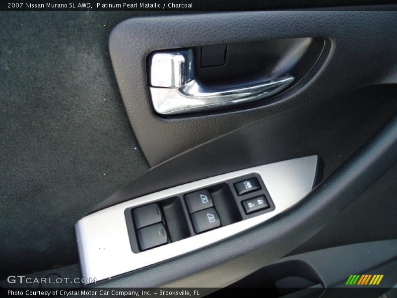 Platinum Pearl Matallic / Charcoal 2007 Nissan Murano SL AWD