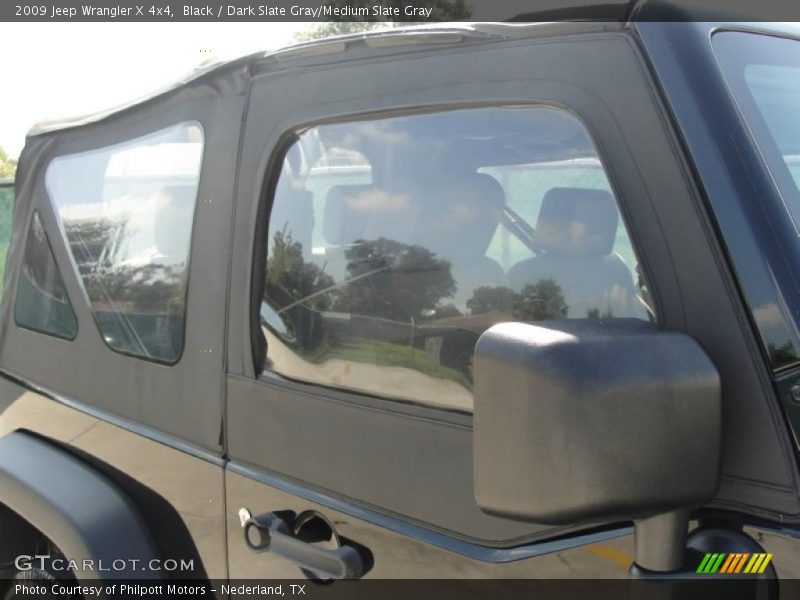 Black / Dark Slate Gray/Medium Slate Gray 2009 Jeep Wrangler X 4x4