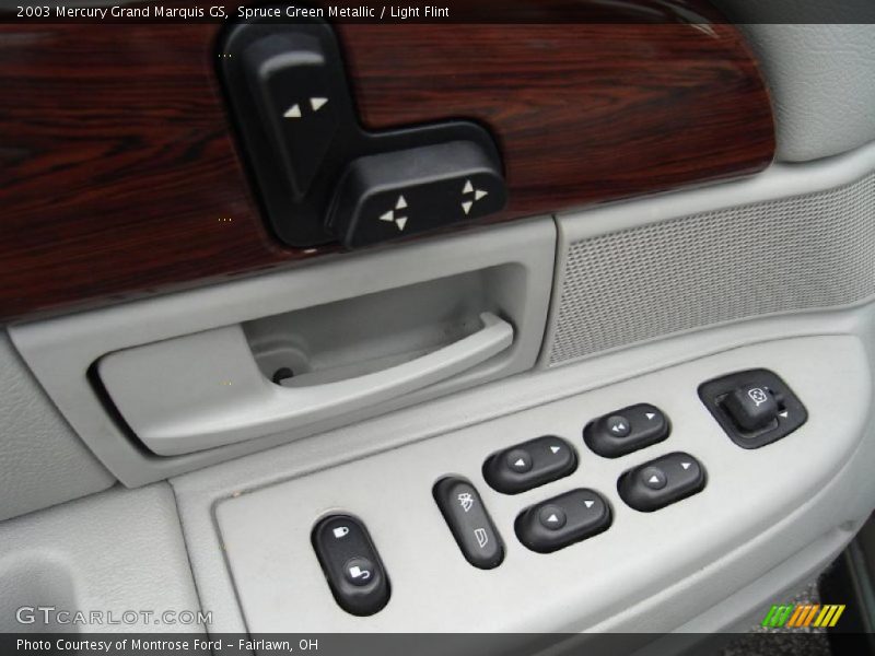 Spruce Green Metallic / Light Flint 2003 Mercury Grand Marquis GS