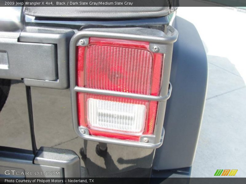 Black / Dark Slate Gray/Medium Slate Gray 2009 Jeep Wrangler X 4x4