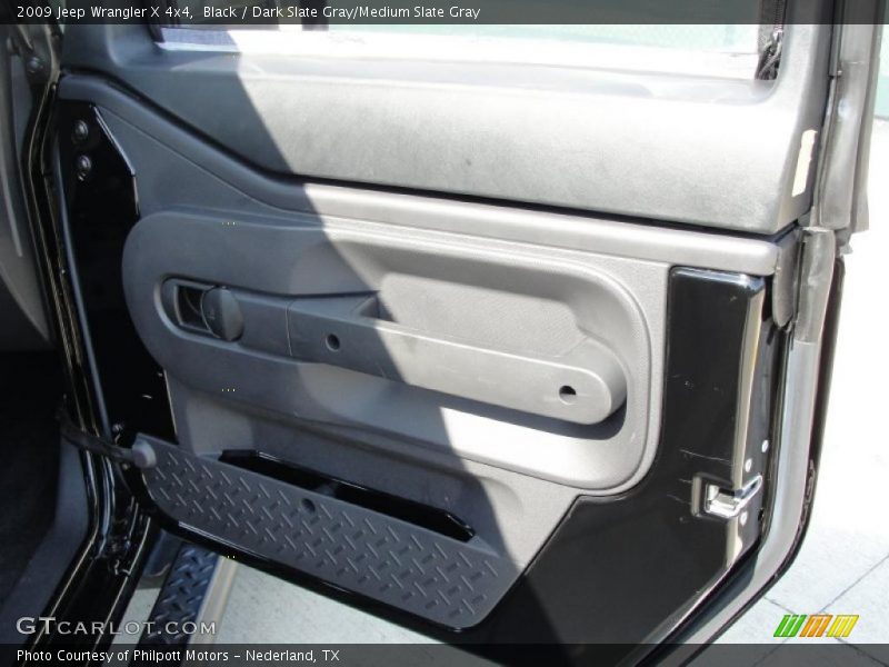 Black / Dark Slate Gray/Medium Slate Gray 2009 Jeep Wrangler X 4x4
