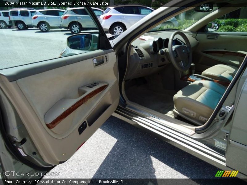 Spirited Bronze / Cafe Latte 2004 Nissan Maxima 3.5 SL