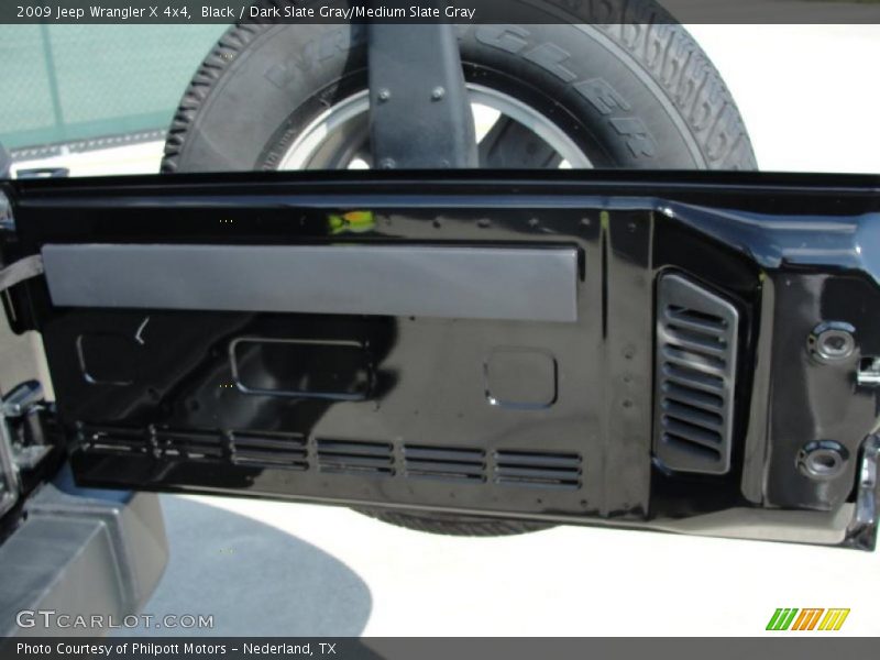 Black / Dark Slate Gray/Medium Slate Gray 2009 Jeep Wrangler X 4x4