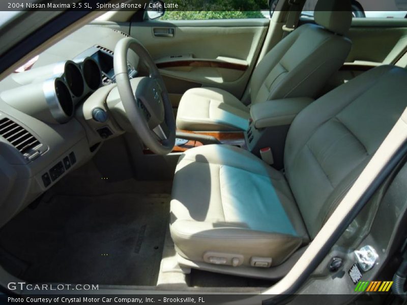 Spirited Bronze / Cafe Latte 2004 Nissan Maxima 3.5 SL