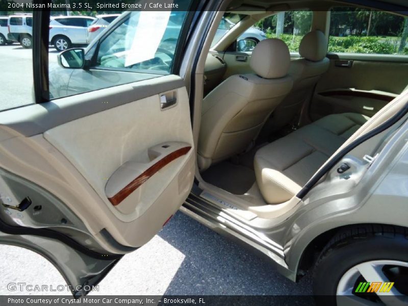 Spirited Bronze / Cafe Latte 2004 Nissan Maxima 3.5 SL