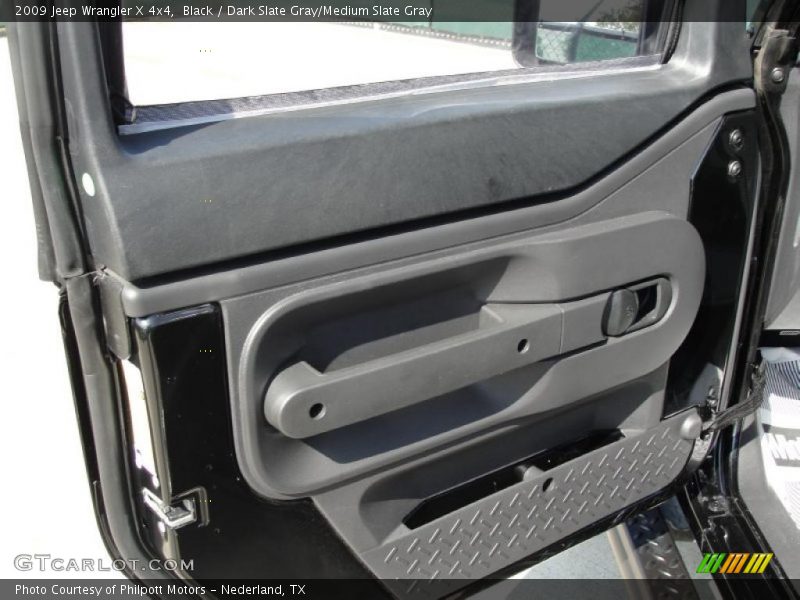 Black / Dark Slate Gray/Medium Slate Gray 2009 Jeep Wrangler X 4x4