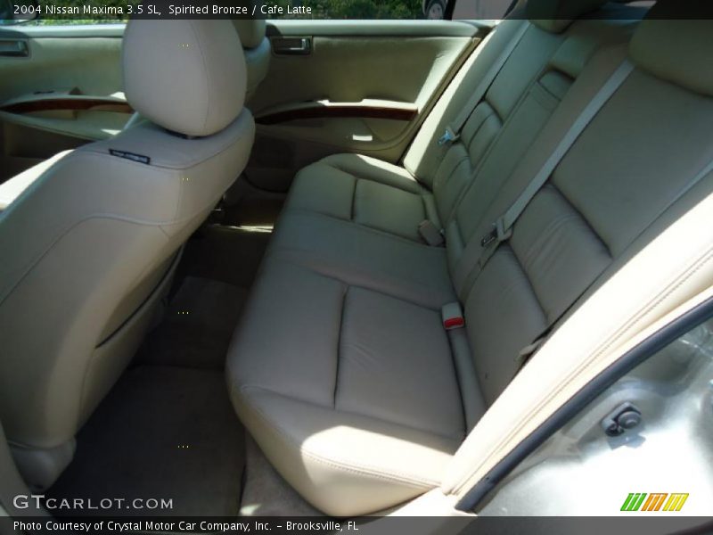 Spirited Bronze / Cafe Latte 2004 Nissan Maxima 3.5 SL