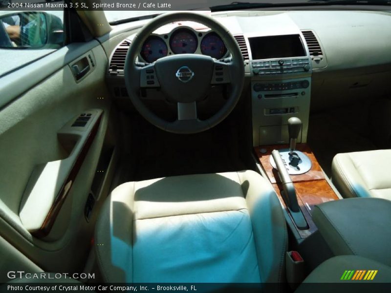 Spirited Bronze / Cafe Latte 2004 Nissan Maxima 3.5 SL