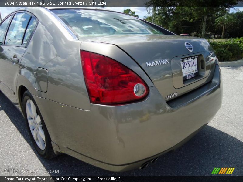 Spirited Bronze / Cafe Latte 2004 Nissan Maxima 3.5 SL
