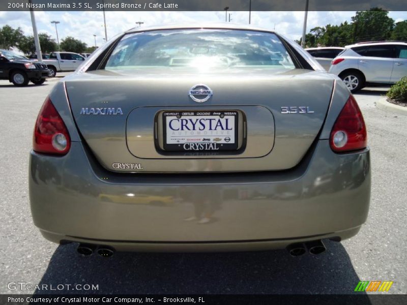 Spirited Bronze / Cafe Latte 2004 Nissan Maxima 3.5 SL