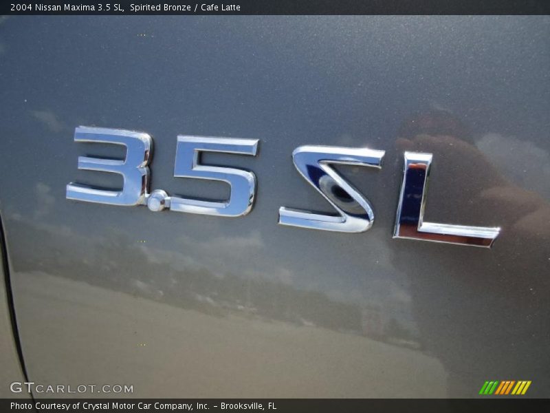 Spirited Bronze / Cafe Latte 2004 Nissan Maxima 3.5 SL