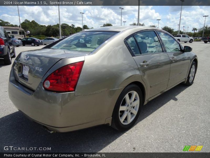 Spirited Bronze / Cafe Latte 2004 Nissan Maxima 3.5 SL