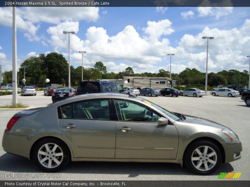 Spirited Bronze / Cafe Latte 2004 Nissan Maxima 3.5 SL