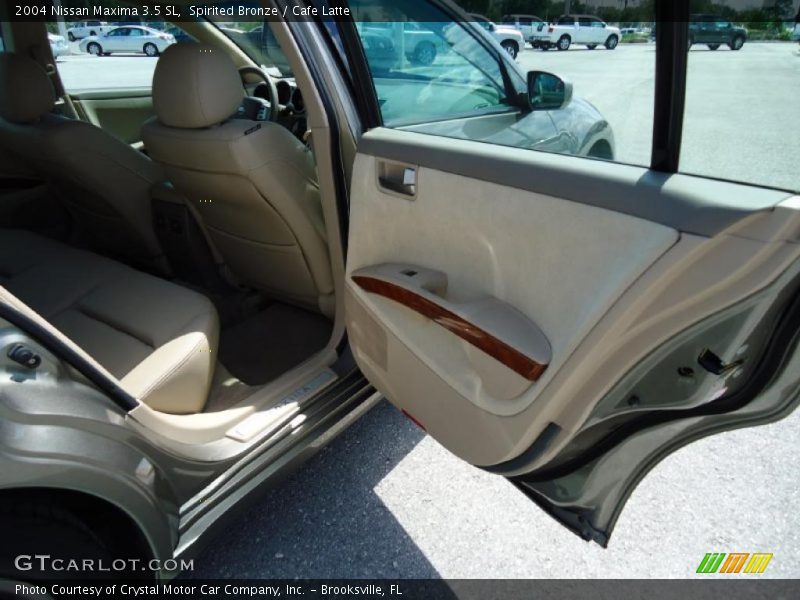 Spirited Bronze / Cafe Latte 2004 Nissan Maxima 3.5 SL