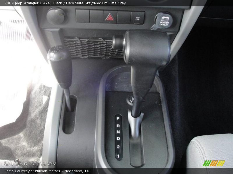 Black / Dark Slate Gray/Medium Slate Gray 2009 Jeep Wrangler X 4x4