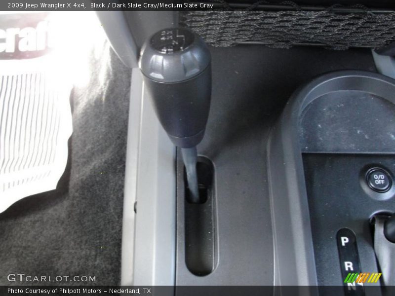 Black / Dark Slate Gray/Medium Slate Gray 2009 Jeep Wrangler X 4x4