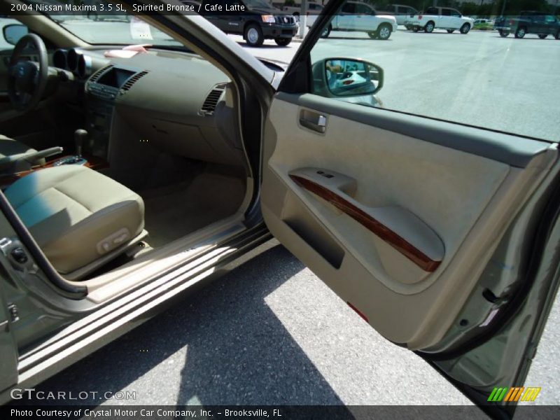 Spirited Bronze / Cafe Latte 2004 Nissan Maxima 3.5 SL