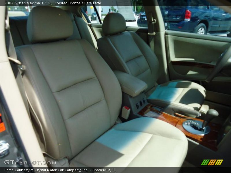 Spirited Bronze / Cafe Latte 2004 Nissan Maxima 3.5 SL