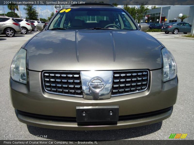 Spirited Bronze / Cafe Latte 2004 Nissan Maxima 3.5 SL