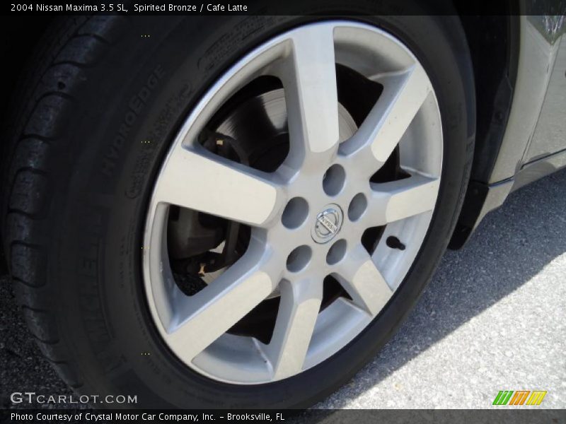 Spirited Bronze / Cafe Latte 2004 Nissan Maxima 3.5 SL