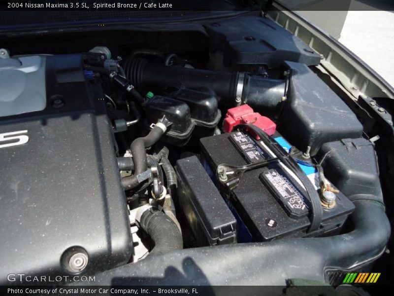 Spirited Bronze / Cafe Latte 2004 Nissan Maxima 3.5 SL