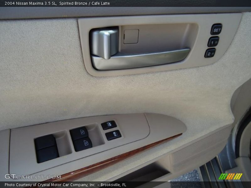 Spirited Bronze / Cafe Latte 2004 Nissan Maxima 3.5 SL