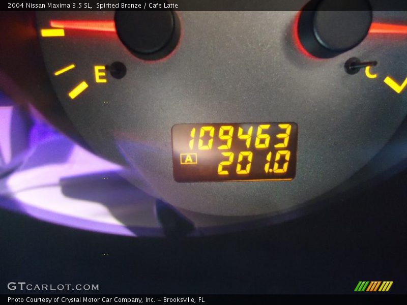 Spirited Bronze / Cafe Latte 2004 Nissan Maxima 3.5 SL