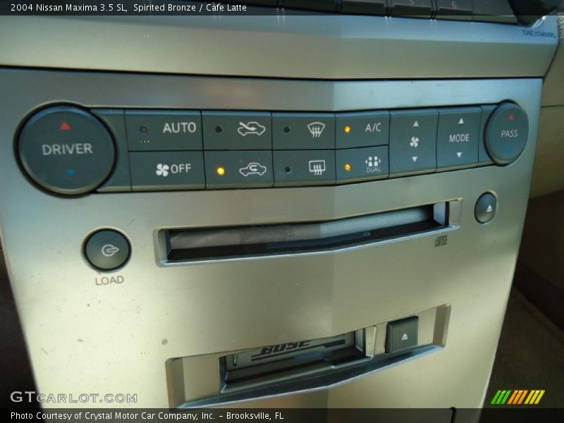 Spirited Bronze / Cafe Latte 2004 Nissan Maxima 3.5 SL