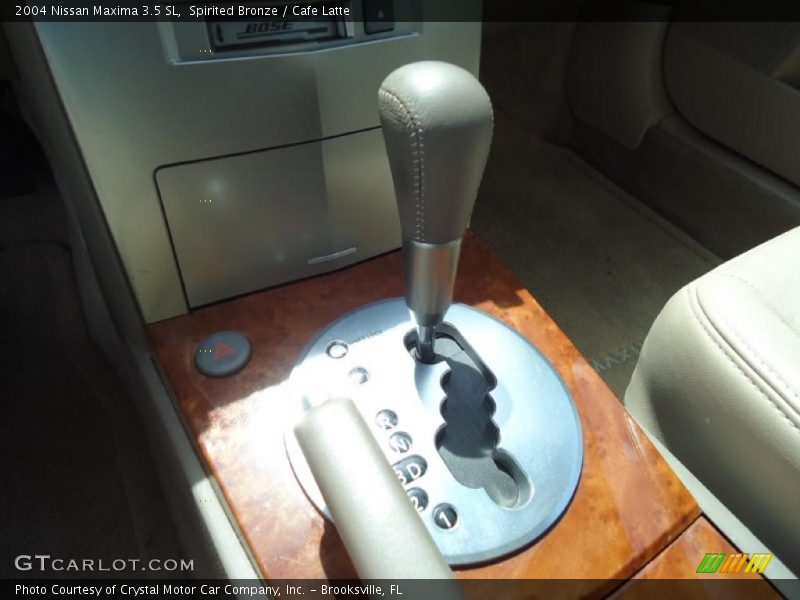Spirited Bronze / Cafe Latte 2004 Nissan Maxima 3.5 SL