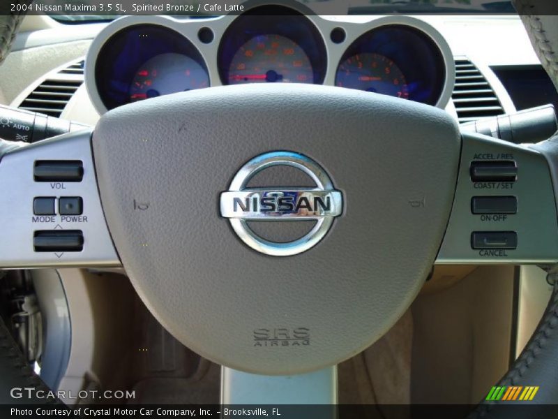 Spirited Bronze / Cafe Latte 2004 Nissan Maxima 3.5 SL