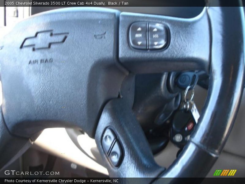 Black / Tan 2005 Chevrolet Silverado 3500 LT Crew Cab 4x4 Dually