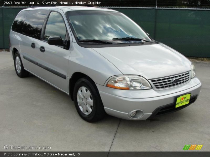 Silver Frost Metallic / Medium Graphite 2003 Ford Windstar LX