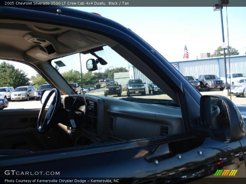 Black / Tan 2005 Chevrolet Silverado 3500 LT Crew Cab 4x4 Dually