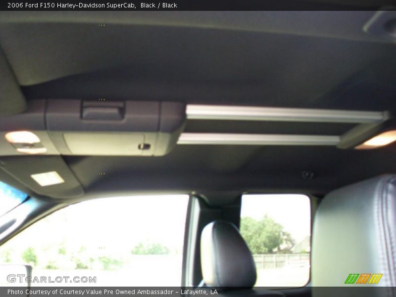 Black / Black 2006 Ford F150 Harley-Davidson SuperCab