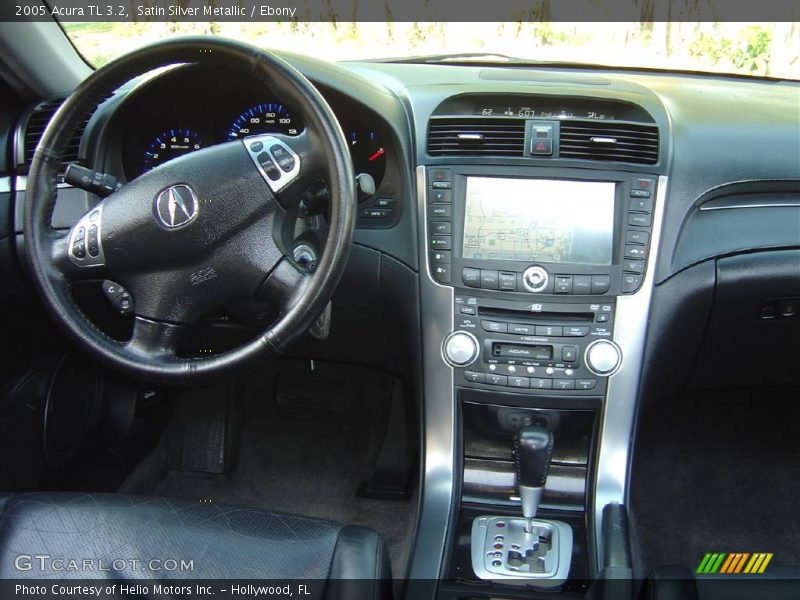 Satin Silver Metallic / Ebony 2005 Acura TL 3.2