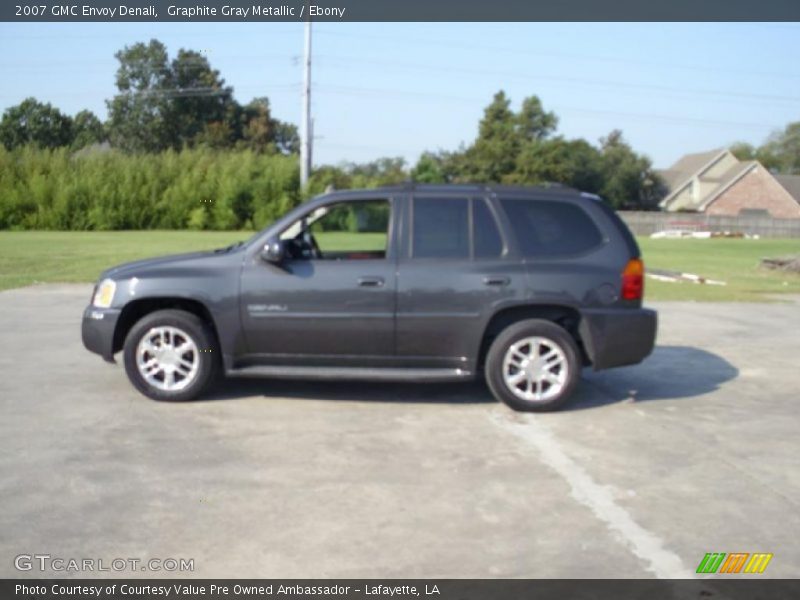 Graphite Gray Metallic / Ebony 2007 GMC Envoy Denali