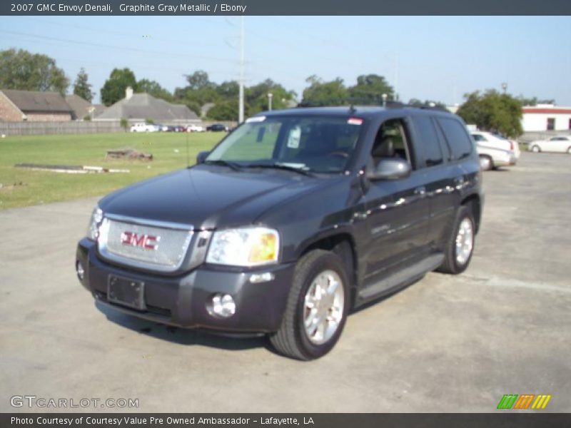 Graphite Gray Metallic / Ebony 2007 GMC Envoy Denali