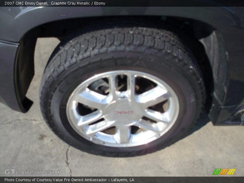 Graphite Gray Metallic / Ebony 2007 GMC Envoy Denali