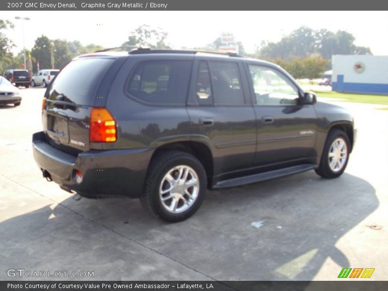 Graphite Gray Metallic / Ebony 2007 GMC Envoy Denali