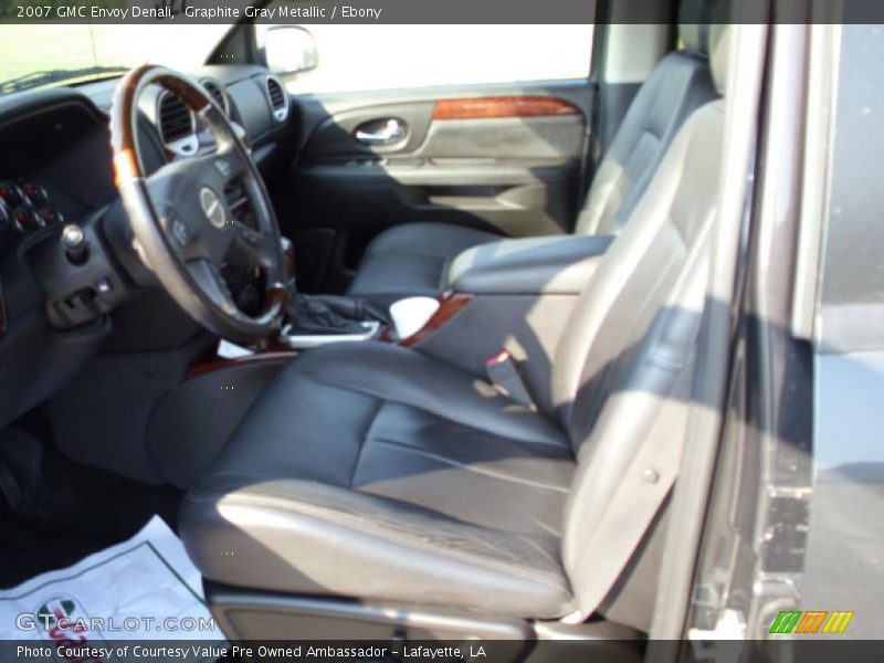 Graphite Gray Metallic / Ebony 2007 GMC Envoy Denali