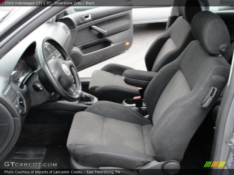 Silverstone Grey / Black 2004 Volkswagen GTI 1.8T