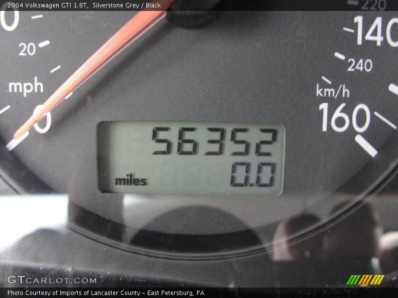 Silverstone Grey / Black 2004 Volkswagen GTI 1.8T