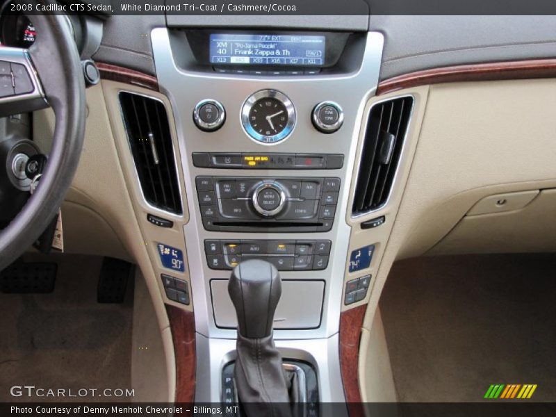 White Diamond Tri-Coat / Cashmere/Cocoa 2008 Cadillac CTS Sedan