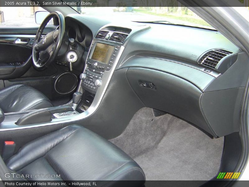 Satin Silver Metallic / Ebony 2005 Acura TL 3.2