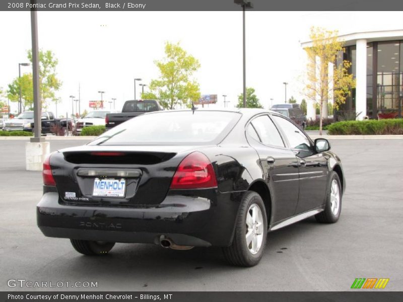 Black / Ebony 2008 Pontiac Grand Prix Sedan