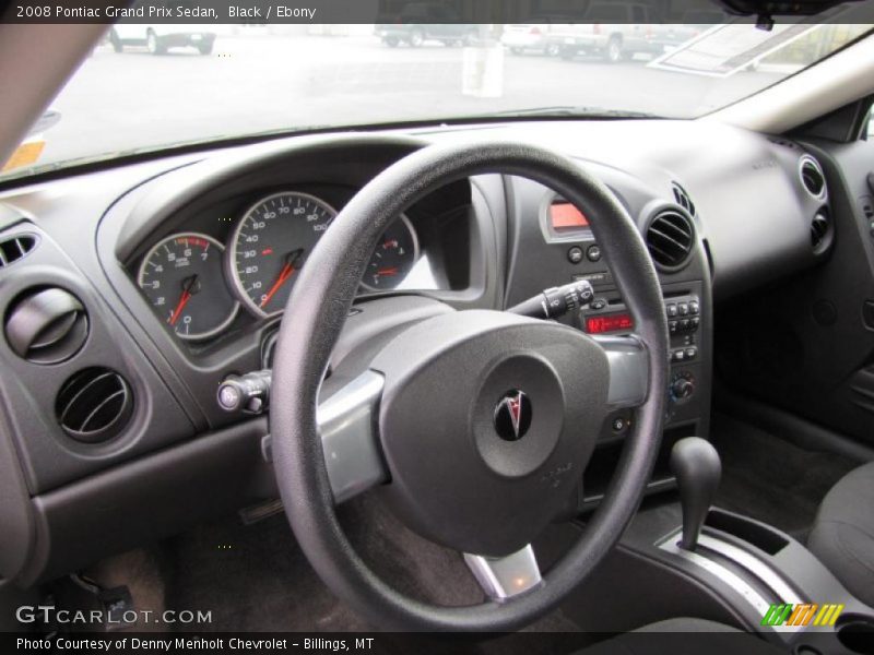 Black / Ebony 2008 Pontiac Grand Prix Sedan