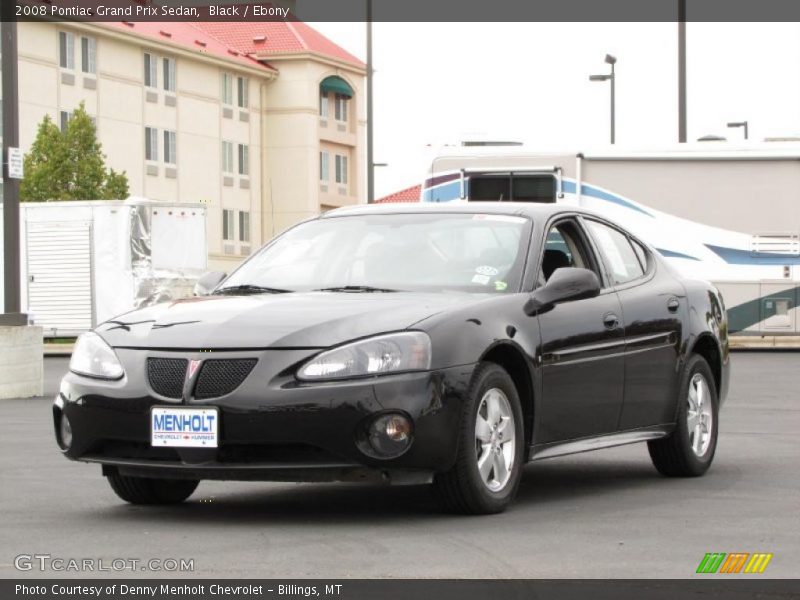 Black / Ebony 2008 Pontiac Grand Prix Sedan
